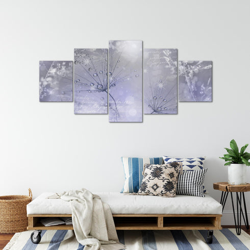 Wandbilder Wohnzimmer XXL Pusteblume Moderne Bild Gräser